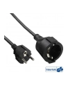InLine Schuko-Verlngerung Stecker / Buchse, schwarz, 10m, mit Kinder (16410) - nr 7
