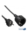 InLine Schuko-Verlngerung Stecker / Buchse, schwarz, 10m, mit Kinder (16410) - nr 9