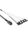 InLine Kabel Mini SAS HD SFF-8643 - 4x SATA + Sideband 1m (27630B) - nr 5