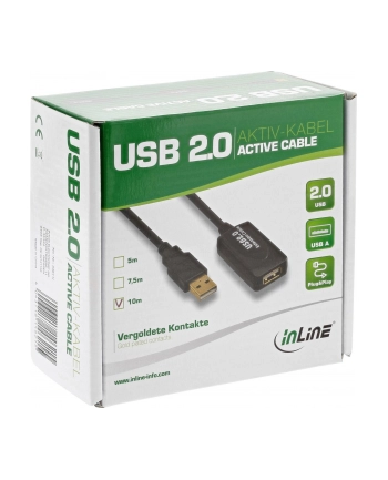 InLine USB 2.0 Aktiv-Verlngerung, mit Signalverstrkung 'Repeater' (34612I) nr 1