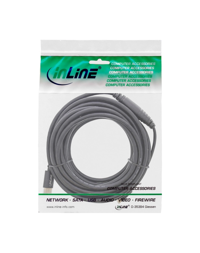 InLine Kabel InLine InLine Kabel USB Display, USB Typu-C męski na HDMI męski (Tryb DP Alt), 4K2K, czarny, 1m (64111) główny