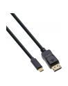 InLine Adapter USB InLine InLine Adapter USB - DP - USB Typ C męski na DisplayPort męski (DP Alt Mode) 4K2K - czarny - 3m (64123) - nr 6