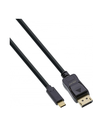 InLine Adapter USB InLine InLine Adapter USB - DP - USB Typ C męski na DisplayPort męski (DP Alt Mode) 4K2K - czarny - 3m (64123) nr 2