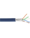 InLine Kabel instalacyjny S/FTP PiMF Cat.6A halogen free 500MHz niebieski 100m (76899B) - nr 10