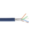InLine Kabel instalacyjny S/FTP PiMF Cat.6A halogen free 500MHz niebieski 100m (76899B) - nr 13