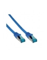 InLine Kabel instalacyjny S/FTP PiMF Cat.6A halogen free 500MHz niebieski 100m (76899B) - nr 2