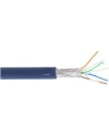 InLine Kabel instalacyjny S/FTP PiMF Cat.6A halogen free 500MHz niebieski 100m (76899B) - nr 8