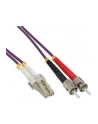 InLine Patchcord światłowodowy LC/ST 50/125µm OM4 25m (88518P) - nr 2