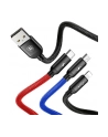 Baseus Kabel Microusb Lightning Usb-C 30Cm 3W1 (Camltasy01) - nr 20