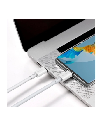 Kabel USB Typ C - USB Typ C BASEUS Superior Series 1 m Biały