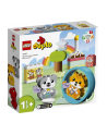 LEGO 10977 DUPLO My First Mój pierwszy szczeniak i kotek z dźwiękami p4 - nr 1