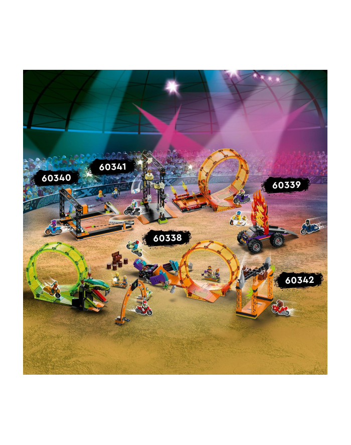 LEGO 60332 CITY Motocykl kaskaderski Reckless Scorpion Stunt Bike p5 główny