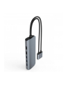hyperdrive Adapter Hyper VIPER 10-in-2 HUB, 4K 2x HDMI, 3x USB-A, Gigabit Ethernet,SD, MicroSD, USB-C Power Delivery 60W, AudioJack Szary - nr 5