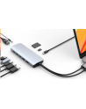 hyperdrive Adapter Hyper VIPER 10-in-2 HUB, 4K 2x HDMI, 3x USB-A, Gigabit Ethernet,SD, MicroSD, USB-C Power Delivery 60W, AudioJack Szary - nr 6