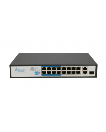 extralink Przełącznik VIRTUS V3 PoE 16x100Mb/s 150W