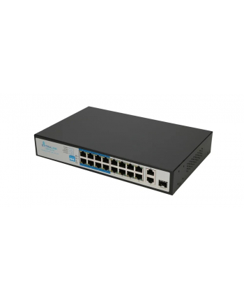 extralink Przełącznik VIRTUS V3 PoE 16x100Mb/s 150W