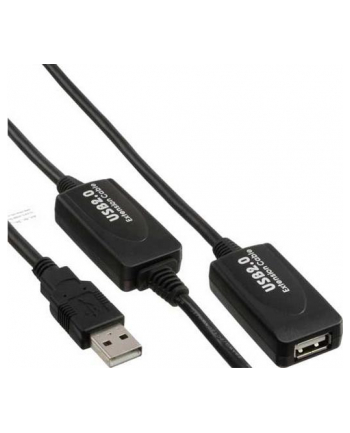 InLine USB 2.0 Aktiv-Verlngerung, mit Signalverstrkung 'Repeater' (34612I)