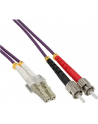 InLine Patchcord światłowodowy LC/ST 50/125µm OM4 25m (88518P) - nr 4