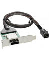 InLine SAS HD Low Profile Adapter Bracket zewn. SFF-8088 - wewn. SFF-8643 0.5m (27656A) - nr 3