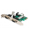 Digitus Kontroler Pci Express 2Xserial Db9 Com Rs232 (Ds-3-1) - nr 10