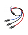 Baseus Kabel Microusb Lightning Usb-C 30Cm 3W1 (Camltasy01) - nr 16