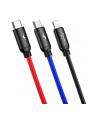 Baseus Kabel Microusb Lightning Usb-C 30Cm 3W1 (Camltasy01) - nr 17