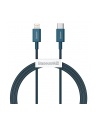 Baseus Kabel USB Lightning Superior 1m Niebieski (CATLYSA03) - nr 1