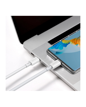 Kabel USB Typ C - USB Typ C BASEUS Superior Series 1 m Biały