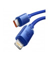 Baseus Kabel USB Typ-C - Lightning Crystal 2 m Niebieski - nr 3