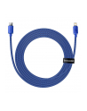 Baseus Kabel USB Typ-C - Lightning Crystal 2 m Niebieski - nr 4