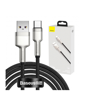 Baseus Cafule Metal Kabel nylonowy USB-C 66W 200cm nr 1