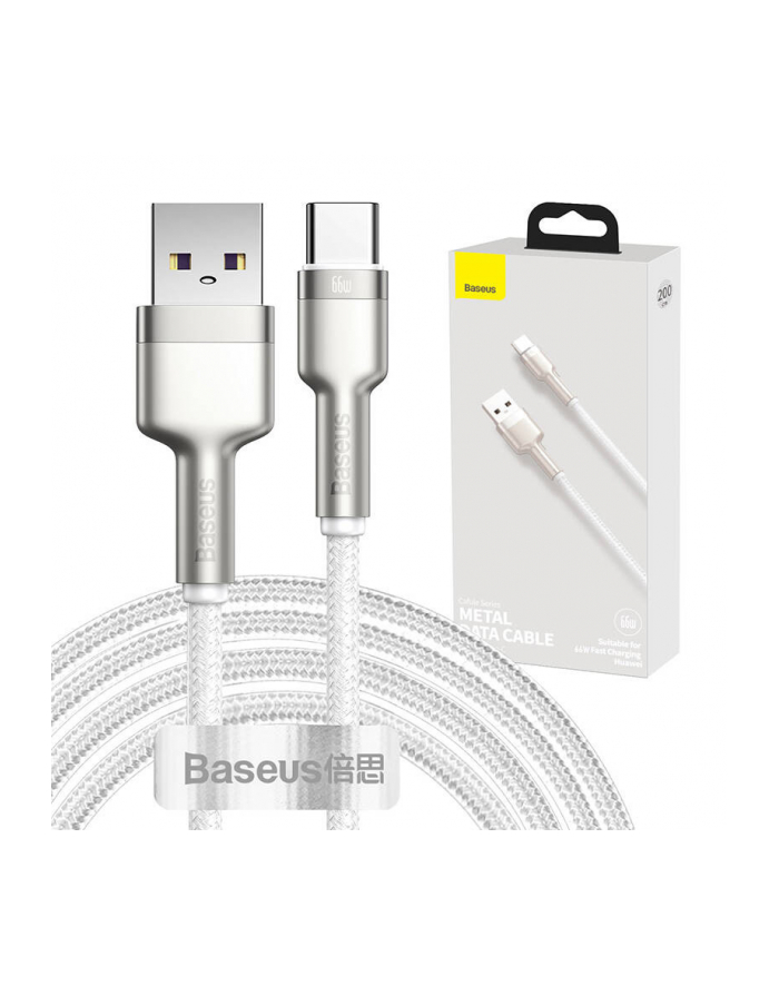 Baseus USB - USB-C Cafule 66W 2m Biały główny