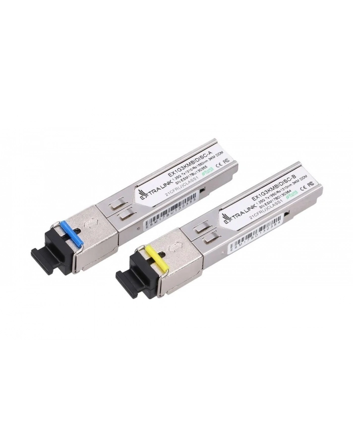 extralink Moduły SFP 1.25G SFP WDM 1310/1550nm 3km SC główny