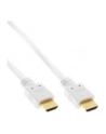 Kabel InLine InLine High Speed HDMI + Ethernet męski na męski - pozłacany - biały - 7,5m - obsługuje wideo 4K - nr 11