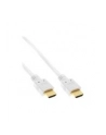 Kabel InLine InLine High Speed HDMI + Ethernet męski na męski - pozłacany - biały - 7,5m - obsługuje wideo 4K - nr 2