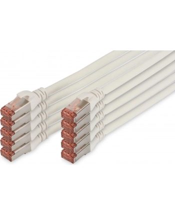 Digitus Patchcord CAT6, S-FTP, 3m, 10 sztuk (DK-1644-030-WH-10) nr 2