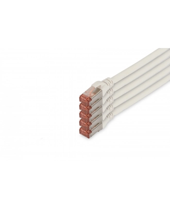 Digitus Patchcord CAT5e, S-FTP, 10m, 5 sztuk (DK-1644-100-WH-5) nr 2