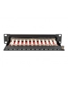 DIGITUS   - PATCH PANEL - 1U - 10