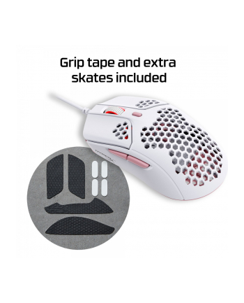hyperx Myszka gamingowa Pulsefire Haste White/Pink