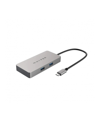 hyperdrive Koncentrator Hyper 5-Port USB-C HUB, 4K HDMI, 2x USB-A, USB-C DP, Gigabit Ethernet