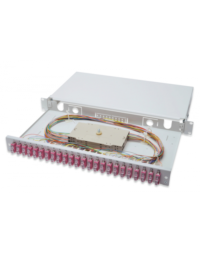 Digitus Professional Rozdzielacz światłowodu 24 Porty SC 1U (DN963224) główny