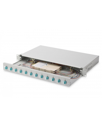 Digitus Professional Rozdzielacz światłowodu 12 Portów LC 1U (DN963313) nr 1