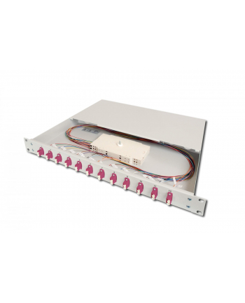 Digitus Professional Rozdzielacz światłowodu 12 Portów LC 1U (DN963314) nr 2