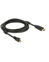 Delock miniDisplayPort na HDMI 3m Czarny (83731) - nr 7