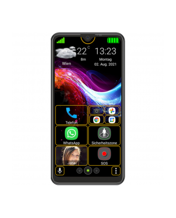 Beafon M6s Plus 3/32GB Dual SIM Czarny