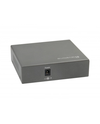 Levelone 5-Port Gigabit PoE Switch - 802.3at/af PoE - 4 PoE Outputs - 60W - Gigabit Ethernet (10/100/1000) - Power over Ethernet (GEP0523)