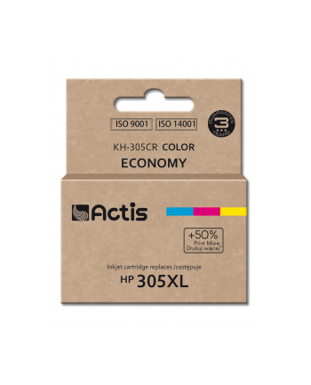 Tusz Actis KH-30CR do drukarki HP; Zamiennik 3YM63AE; Standard; 18 ml; color