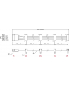 Delock KABEL ZASILAJĄCY WEWNĘTRZNY MOLEX(M)->4X SATA(F) 40CM (Z32217) - nr 4