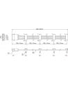 Delock KABEL ZASILAJĄCY WEWNĘTRZNY MOLEX(M)->4X SATA(F) 40CM (Z32217) - nr 16