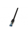 LogiLink Patchcable CAT6A S / FTP AWG 27 f. Czarny przemysłowy 1m (CQ6035S) - nr 1